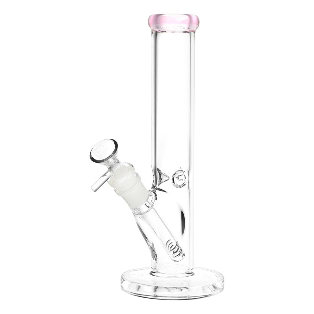 Classic Glass Straight Tube water pipe - 4mm-7mm Thick Glass - Colors Vary