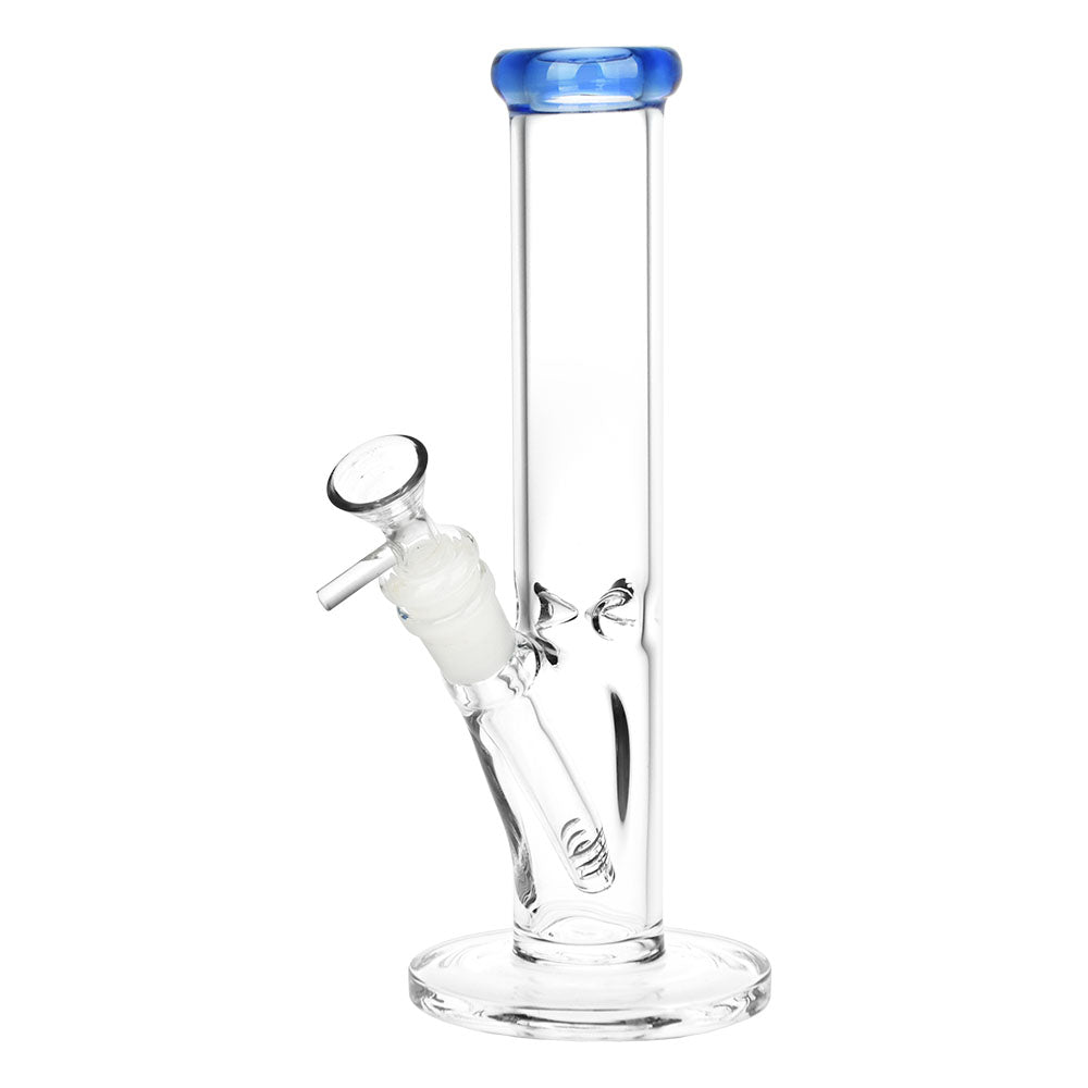 Classic Glass Straight Tube water pipe - 4mm-7mm Thick Glass - Colors Vary